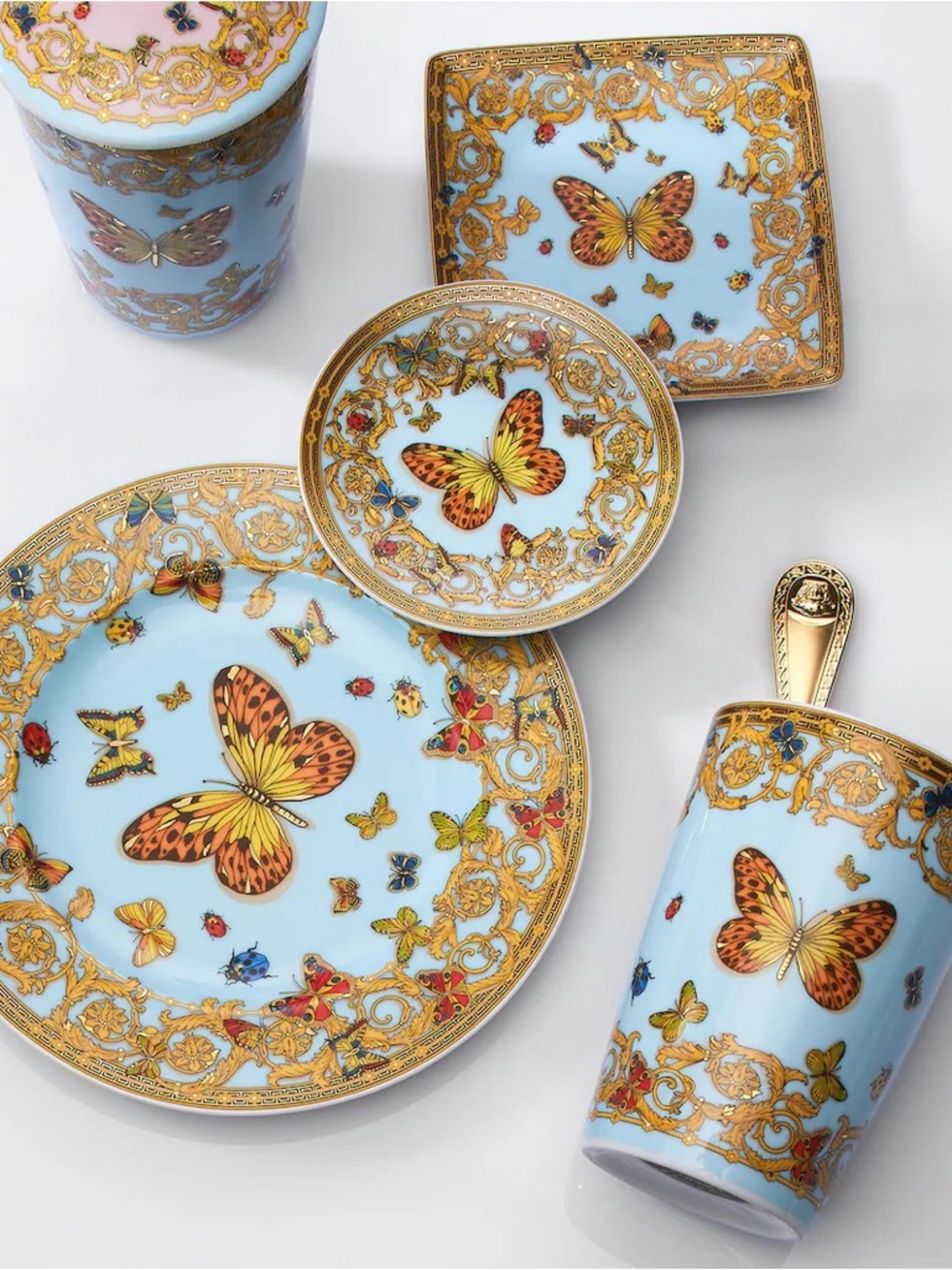 VERSACE Le Jardín Canapé or Trinket Dish NWOT - Picture 5 of 5